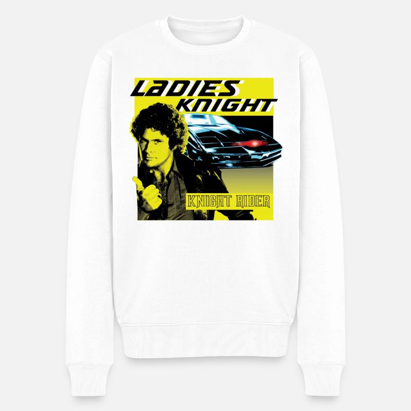 Knight Rider Ladies Night - Pull Premium bio Homme - blanc