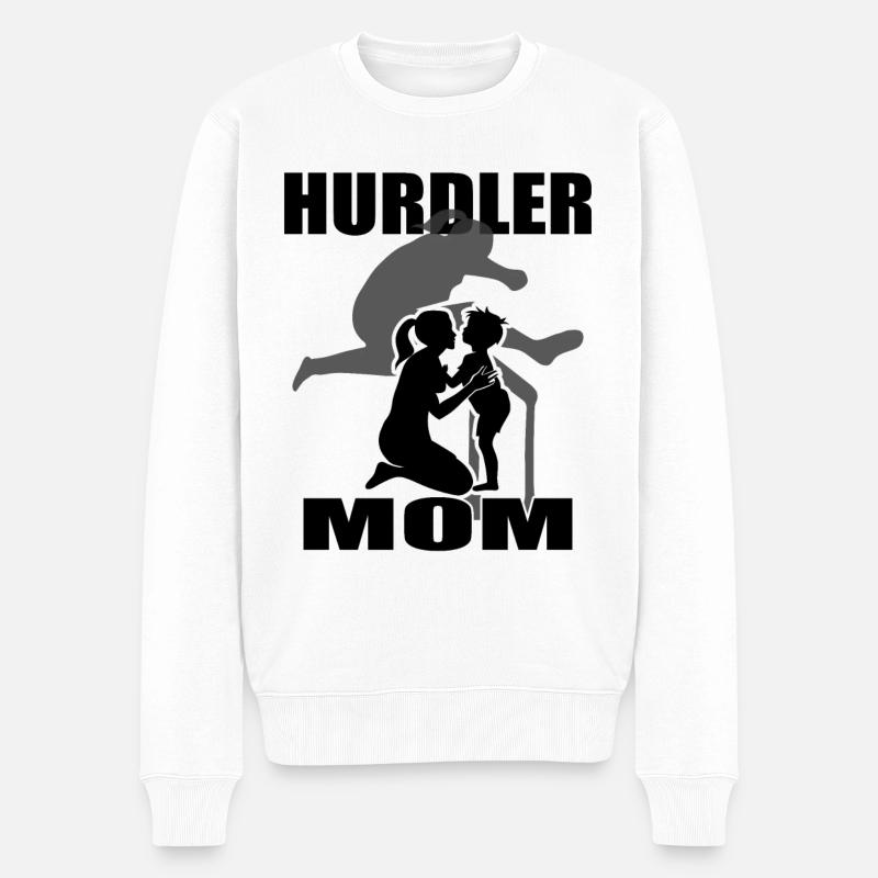 Athlétisme Jeux d’athlétisme - Pull Premium bio Homme - blanc