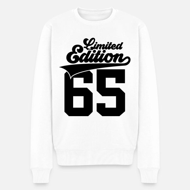 61E ANNIVERSAIRE ÉDITION LIMITÉE 1965 - Pull Premium bio Homme - blanc