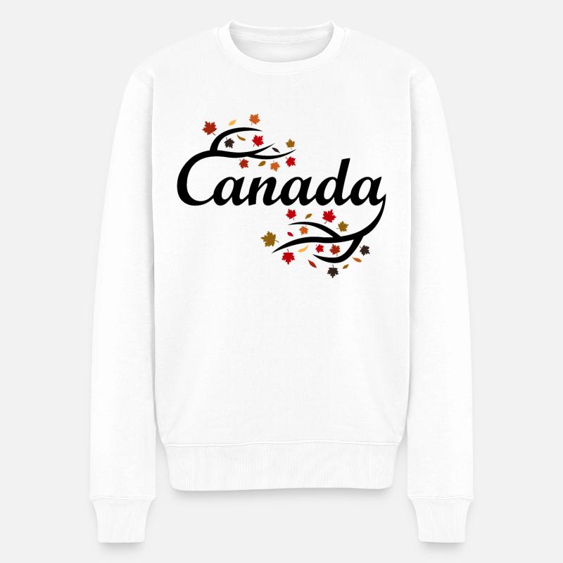 Canada - Pull Premium bio Homme - blanc
