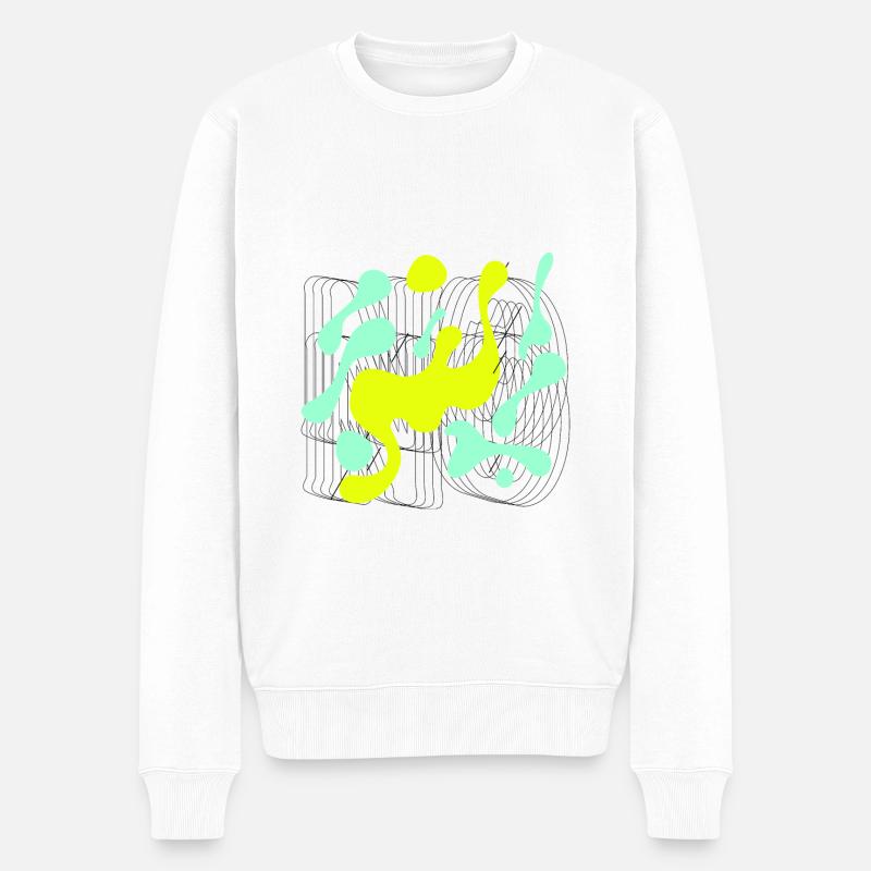 pas du tout - Pull Premium bio Homme - blanc