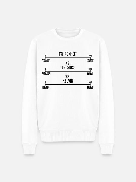 Science Humour Chemistry Thermodynamics Joke Funny - Men's Premium Organic Jumper - white