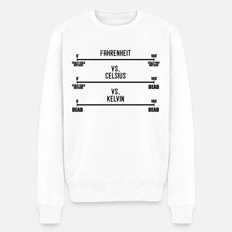 Science Humour Chemistry Thermodynamics Joke Funny - Pull Premium bio Homme - blanc