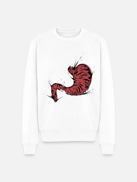 Estomac - Pull Premium bio Homme - blanc