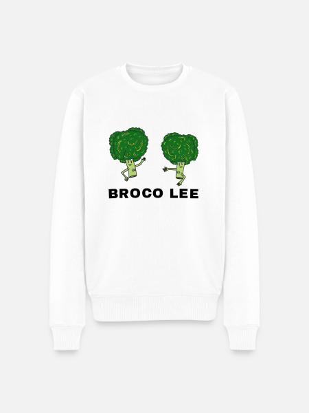 BROCO LEE - Men's Premium Organic Jumper - white