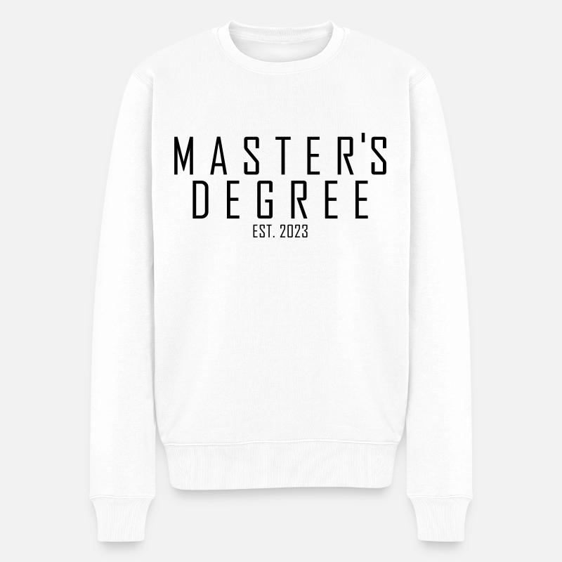 Master EST.2023 - Pull Premium bio Homme - blanc