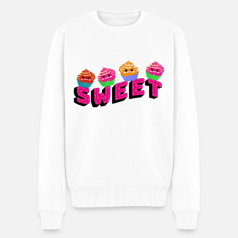 Cupcakes mignons - Pull Premium bio Homme - blanc