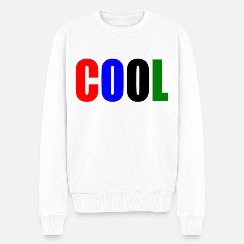 Cool - Pull Premium bio Homme - blanc