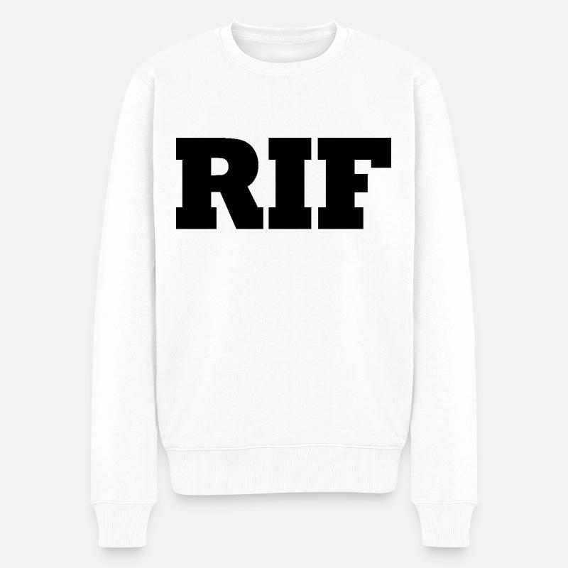 Rif - Pull Premium bio Homme - blanc