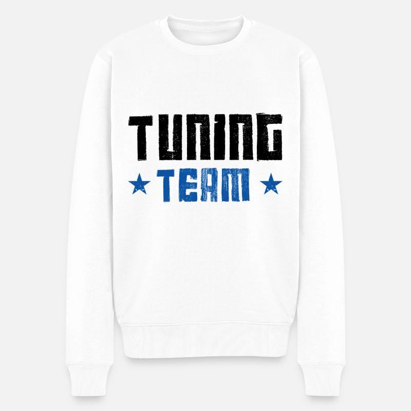 Équipe de tuning - Pull Premium bio Homme - blanc