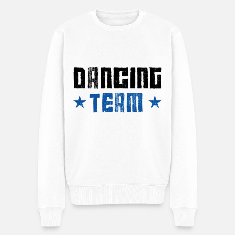 Équipe de danse - Pull Premium bio Homme - blanc