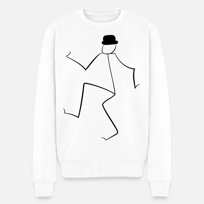 Danse - Pull Premium bio Homme - blanc