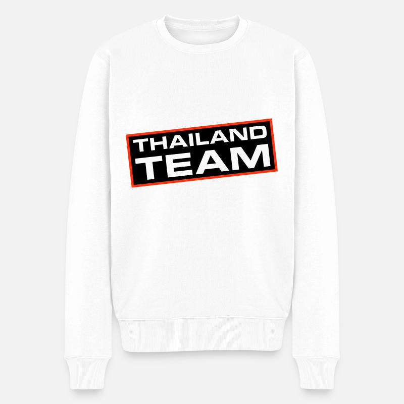 Équipe de Thaïlande - Pull Premium bio Homme - blanc