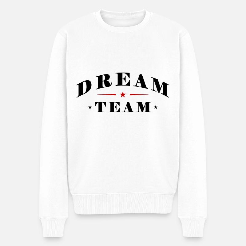 Équipe de rêve - Pull Premium bio Homme - blanc
