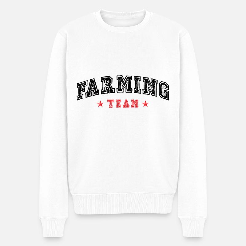 Équipe agricole - Pull Premium bio Homme - blanc