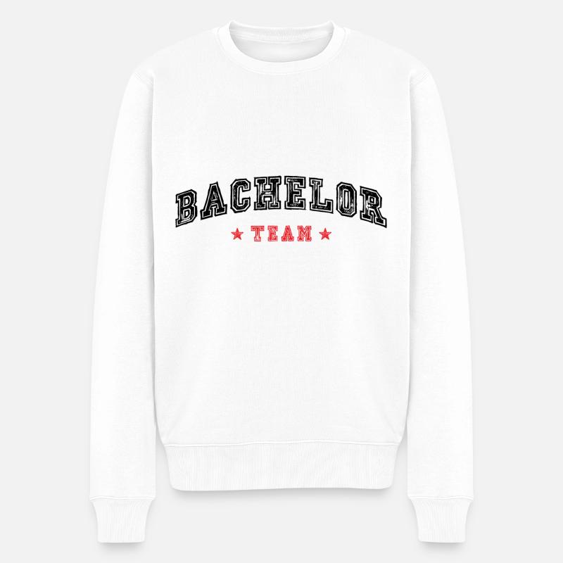 Équipe Bachelor - Pull Premium bio Homme - blanc