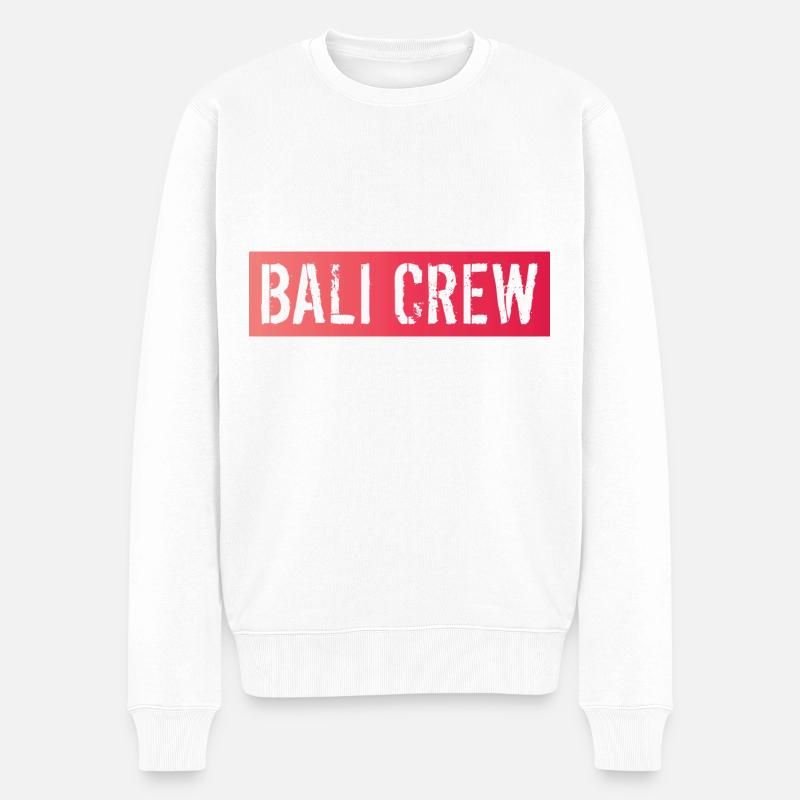 Équipage de Bali - Pull Premium bio Homme - blanc