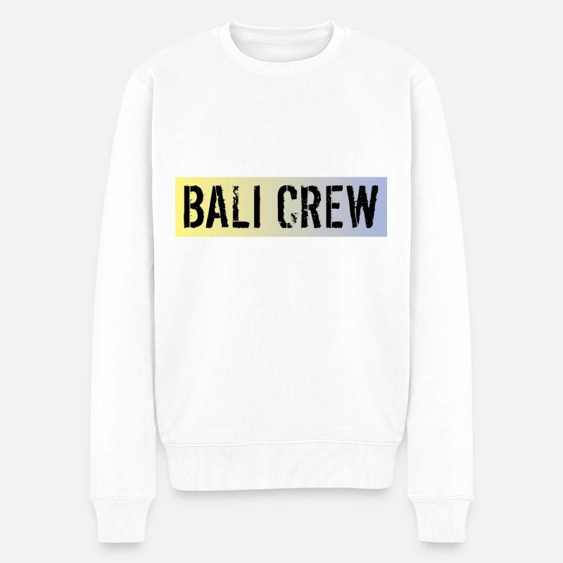 Équipage de Bali - Pull Premium bio Homme - blanc
