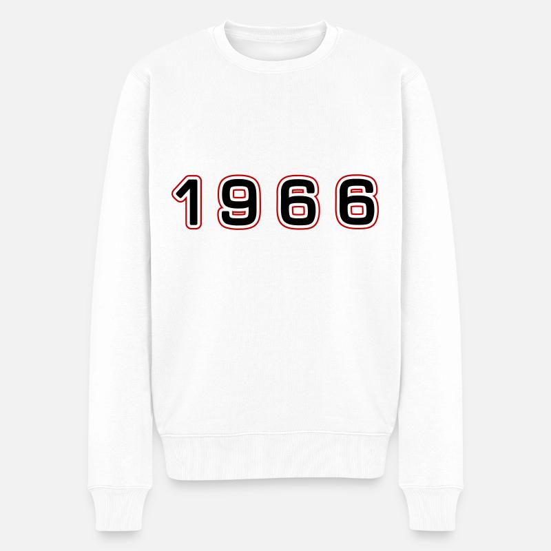 Numéro d’année 1966 - Pull Premium bio Homme - blanc
