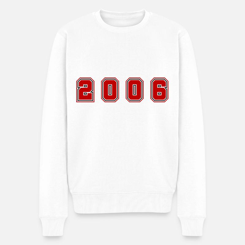 Numéro de l’année 2006 - Pull Premium bio Homme - blanc