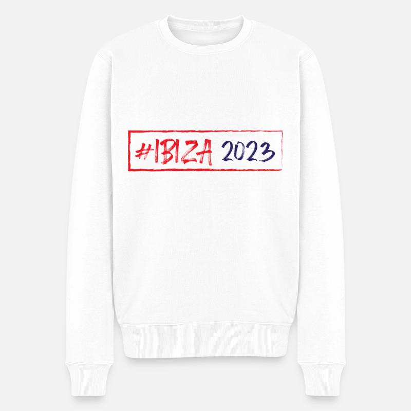 Ibiza 2023 - Pull Premium bio Homme - blanc