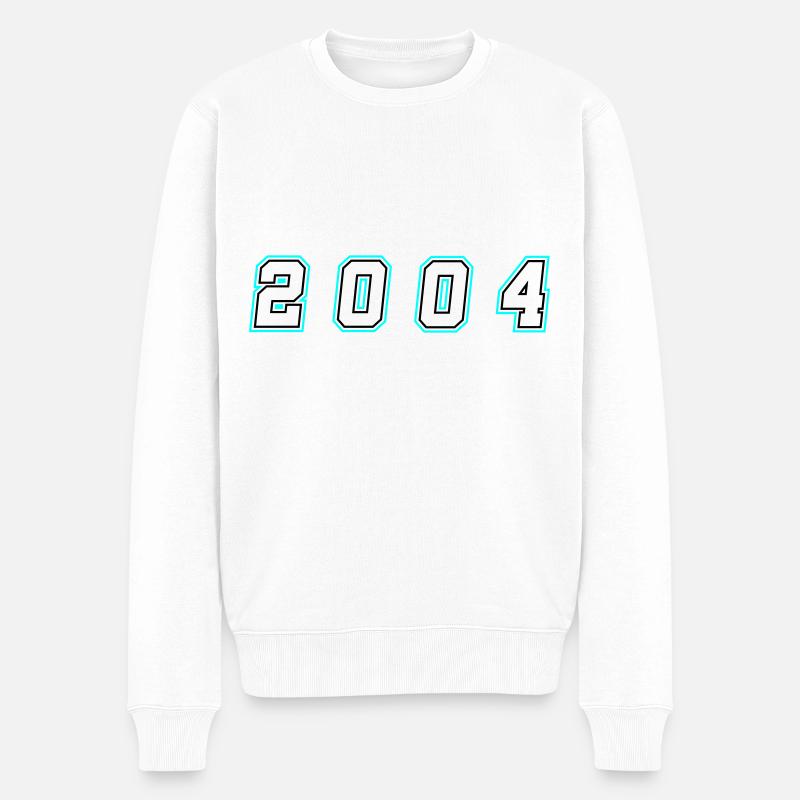 Numéro de l’année 2004 - Pull Premium bio Homme - blanc