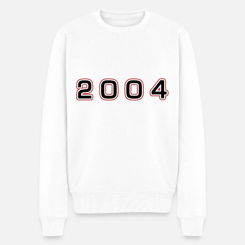 Numéro de l’année 2004 - Pull Premium bio Homme - blanc