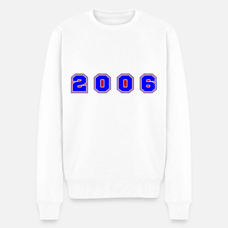 Numéro de l’année 2006 - Pull Premium bio Homme - blanc