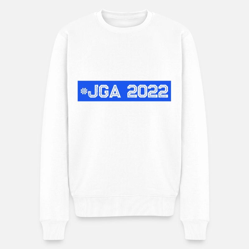 Jga 2022 - Pull Premium bio Homme - blanc