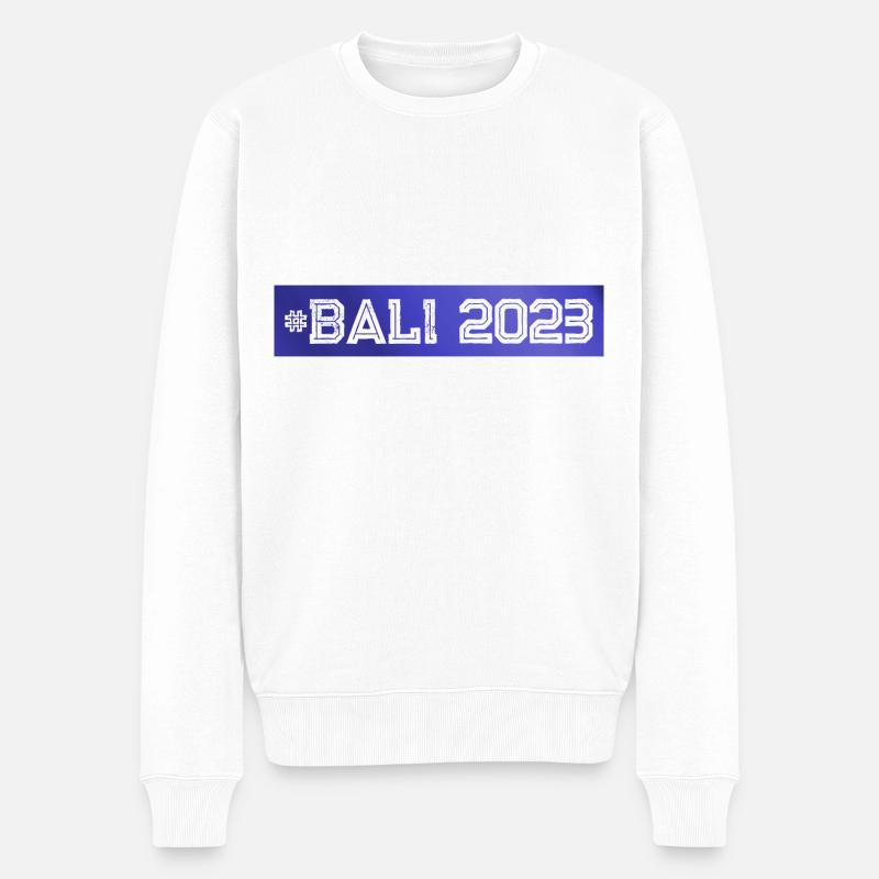 Bali 2023 - Pull Premium bio Homme - blanc