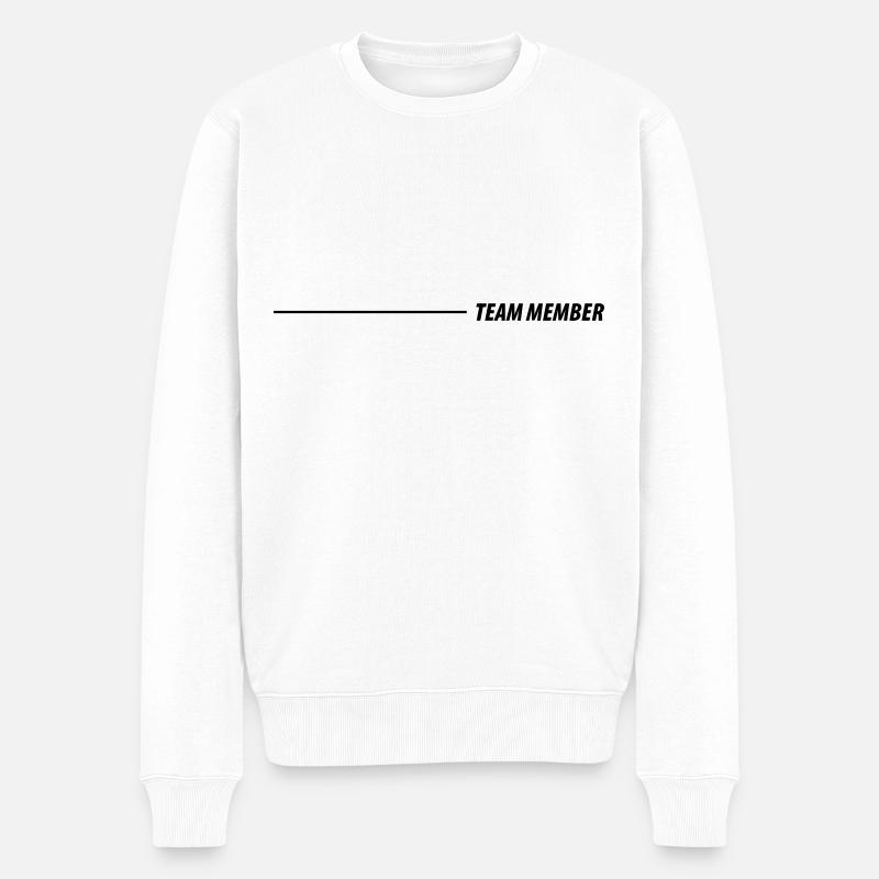 Membres de l’équipe - Pull Premium bio Homme - blanc
