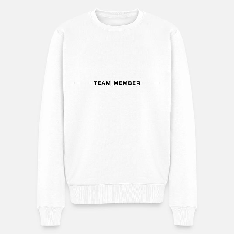 Membres de l’équipe - Pull Premium bio Homme - blanc
