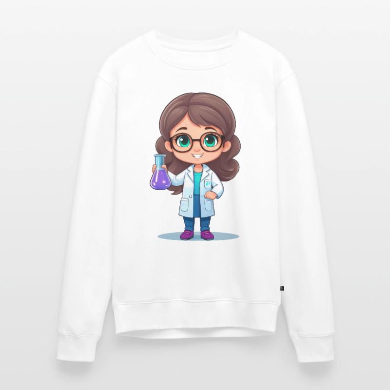 Chemikerin oder Laborantin oder Wissenschaftlerin Männer Premium Bio Pullover