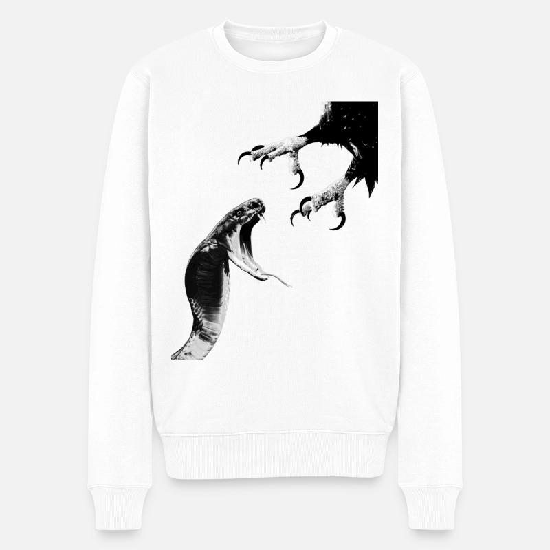 Se défendre - Pull Premium bio Homme - blanc