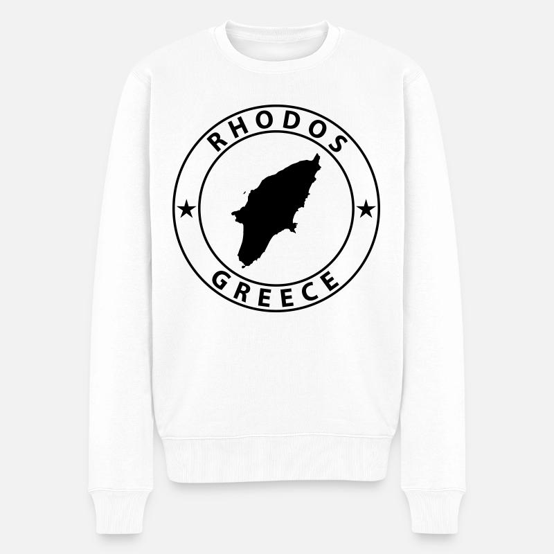 Rhodes - Pull Premium bio Homme - blanc