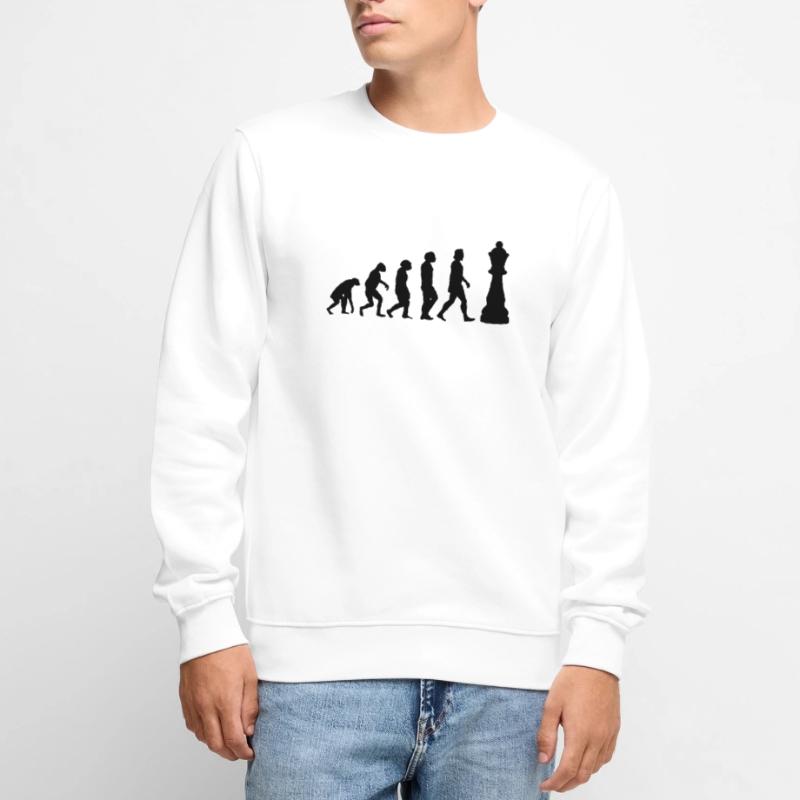 ÉCHECS JEU D’ÉCHECS Chess Evolution Pull Premium bio Homme