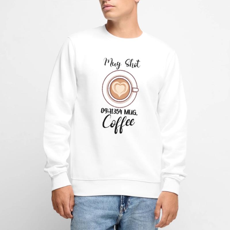 Coffee Lover Caffeine Molecule Java Latte Espresso Männer Premium Bio Pullover