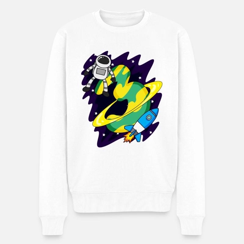 3 ans Jeune cadeau - Pull Premium bio Homme - blanc