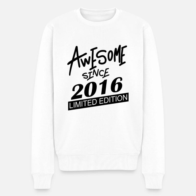 2016 - Millésime 2016 - Pull Premium bio Homme - blanc