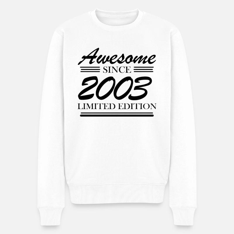 2003 - Pull Premium bio Homme - blanc