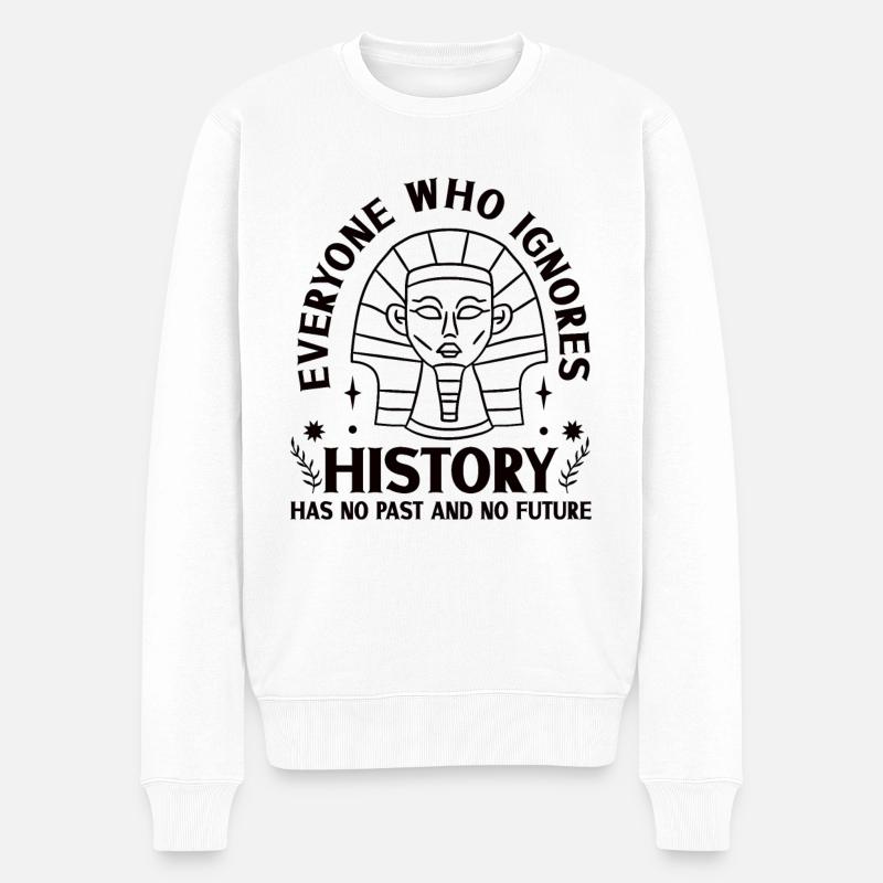 Férus d'histoire Férus d'histoire - Pull Premium bio Homme - blanc