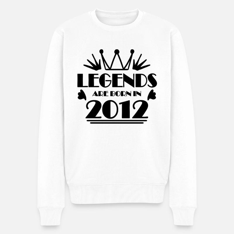 2012 - Promotion 2012 - Pull Premium bio Homme - blanc