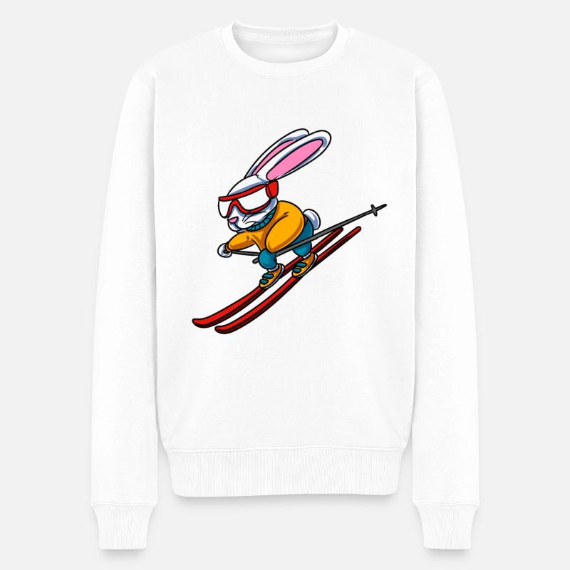 Lapin de ski Schihaserl - Pull Premium bio Homme - blanc