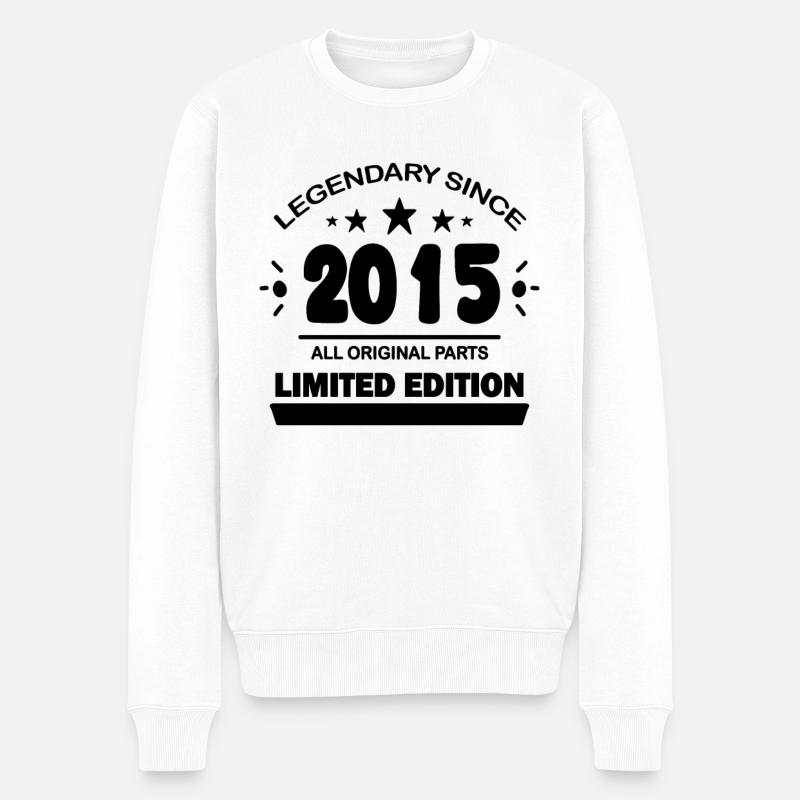 2015 - Pull Premium bio Homme - blanc