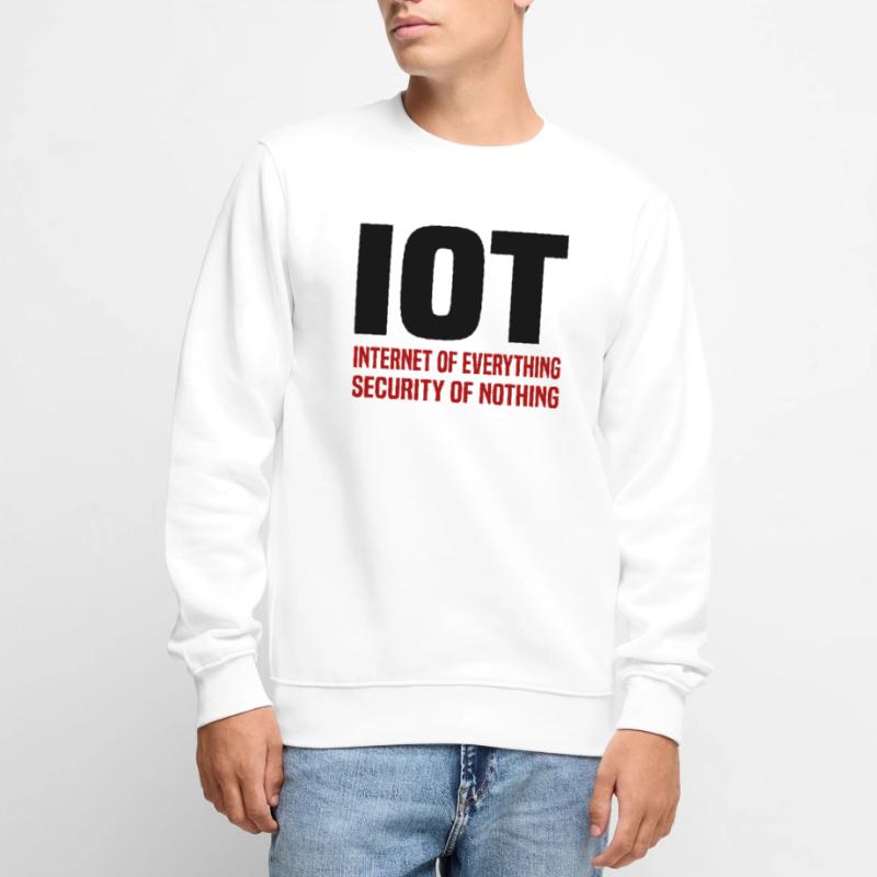 Internet Des Objets IOT Programmeur Admin IT Pull Premium bio Homme