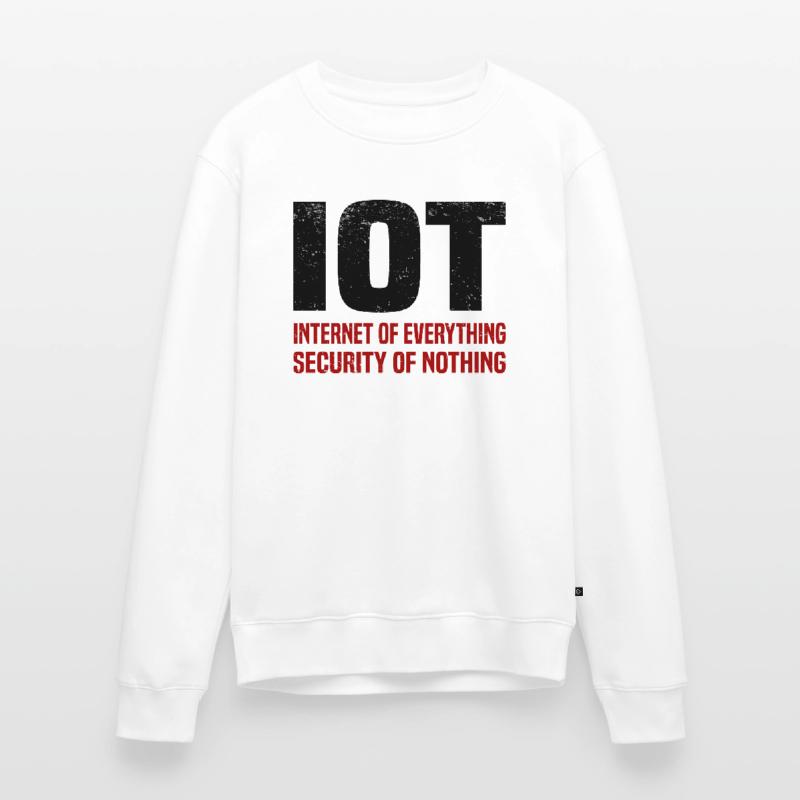 Internet Des Objets IOT Programmeur Admin IT Pull Premium bio Homme