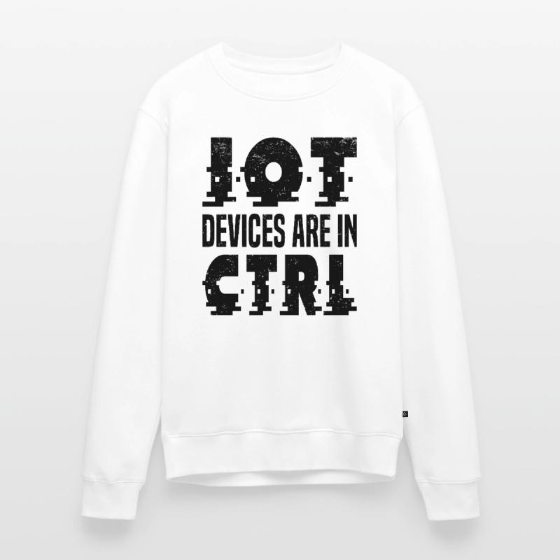 Internet Des Objets IOT Programmeur Admin IT Pull Premium bio Homme