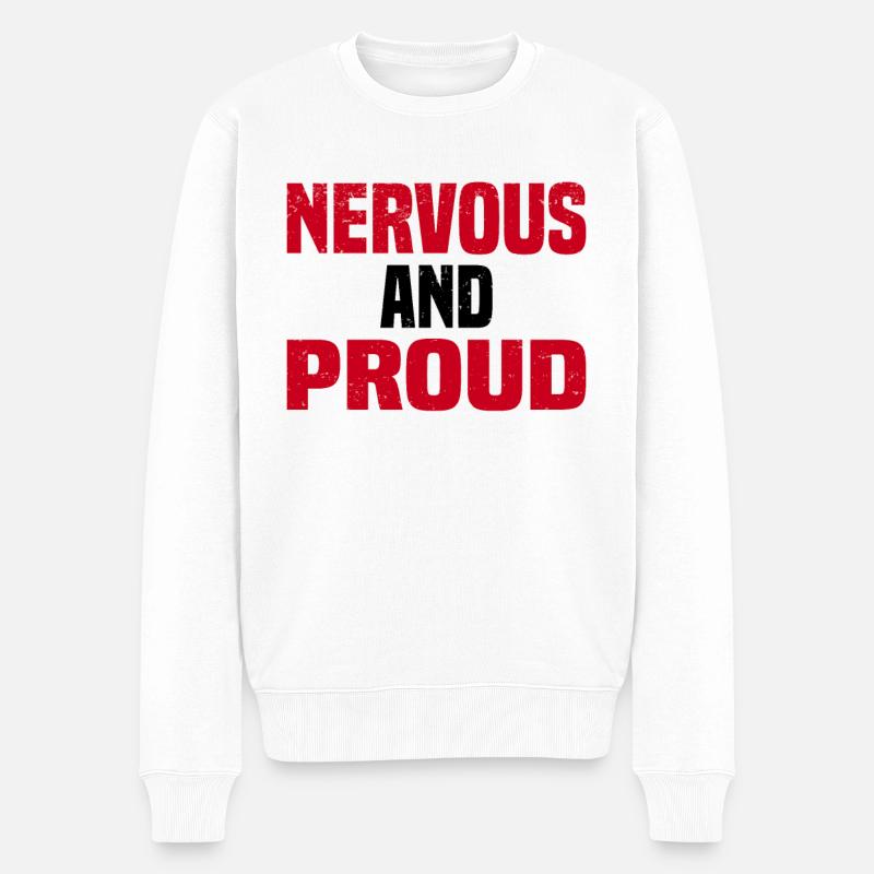 Misanthrope Antisocial Introverti - Pull Premium bio Homme - blanc