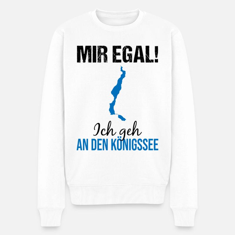 Décision Königssee - Faites-le ! - Pull Premium bio Homme - blanc