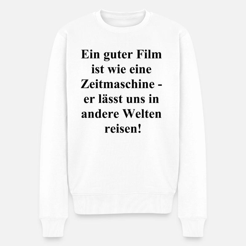 Magie du cinéma - Pull Premium bio Homme - blanc
